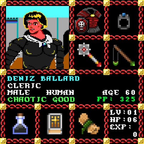 Deniz Ballard is a Players Guild Genesis Series Adventurer #1617