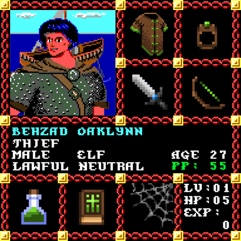 Behzad Oaklynn is a Players Guild Genesis Series Adventurer #1624