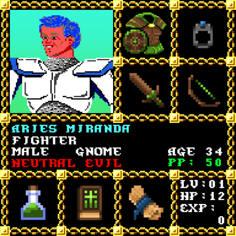 Aries Miranda is a Players Guild Genesis Series Adventurer #1629