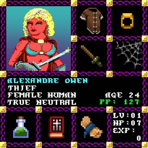 Alexandre Owen is a Players Guild Genesis Series Adventurer #1636