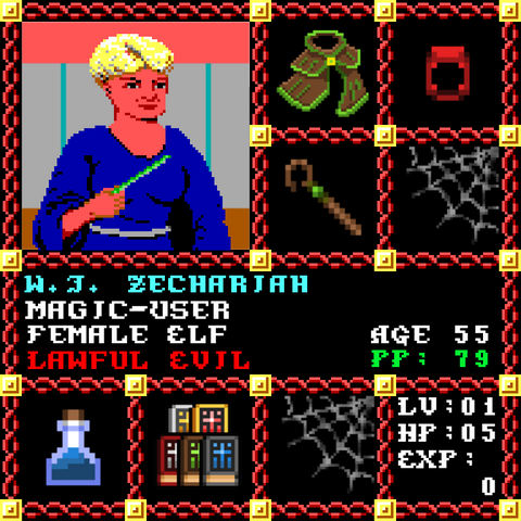 WJ Zechariah is a Players Guild Genesis Series Adventurer #1639