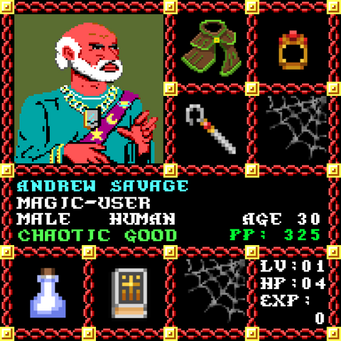 Andrew Savage is a Players Guild Genesis Series Adventurer #1640