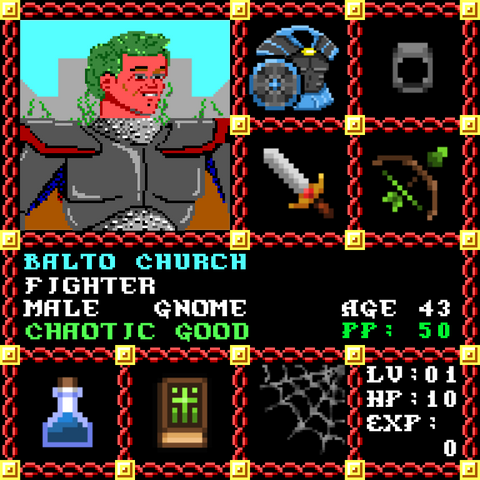 Balto Church is a Players Guild Genesis Series Adventurer #1645