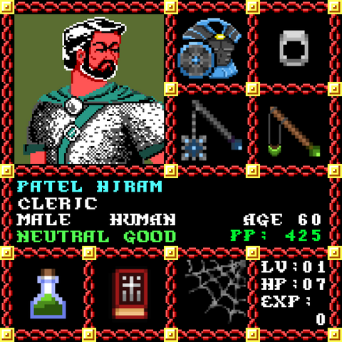 Patel Hiram is a Players Guild Genesis Series Adventurer #1659