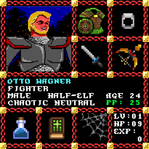 Otto Wagner is a Players Guild Genesis Series Adventurer #1664