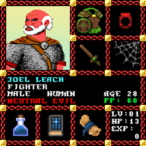 Joel Leach is a Players Guild Genesis Series Adventurer #1665