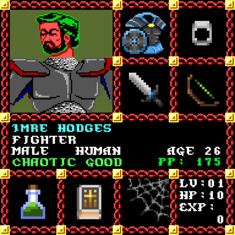 Imre Hodges is a Players Guild Genesis Series Adventurer #1666