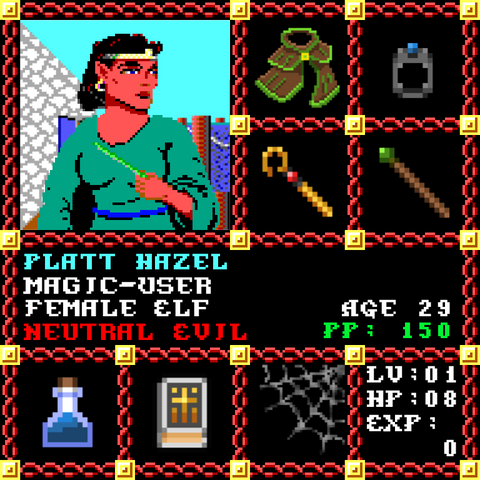 Platt Hazel is a Players Guild Genesis Series Adventurer #1675