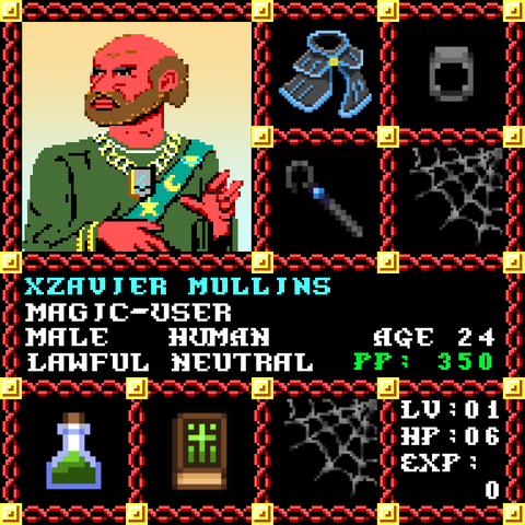 Xzavier Mullins is a Players Guild Genesis Series Adventurer #1677