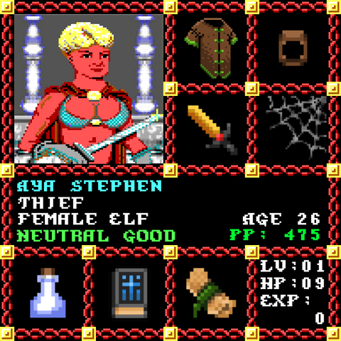 Aya Stephen is a Players Guild Genesis Series Adventurer #1679