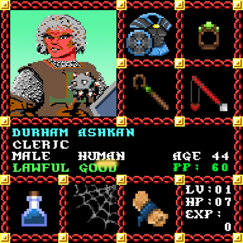 Durham Ashkan is a Players Guild Genesis Series Adventurer #1684