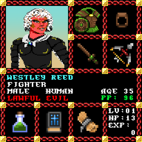 Westley Reed is a Players Guild Genesis Series Adventurer #1687