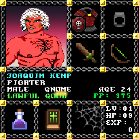 Joaquim Kemp is a Players Guild Genesis Series Adventurer #1690