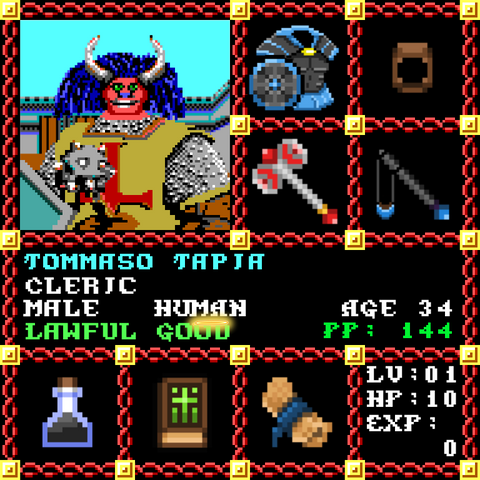 Tommaso Tapia is a Players Guild Genesis Series Adventurer #1693