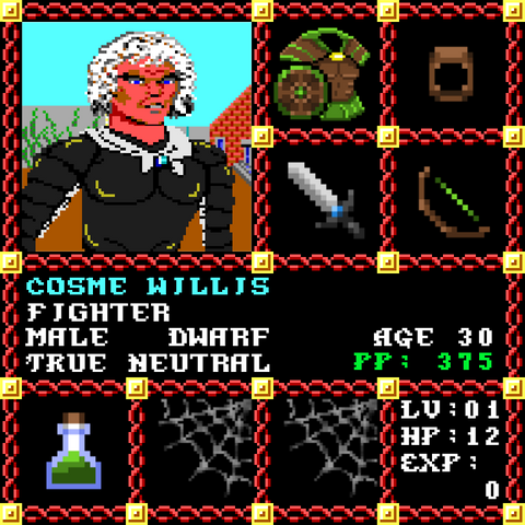 Cosme Willis is a Players Guild Genesis Series Adventurer #1697