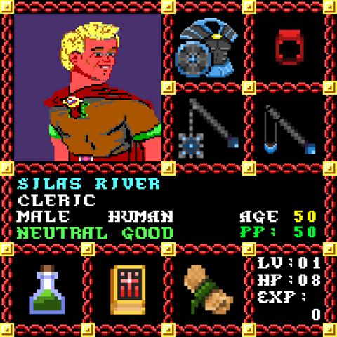 Silas River is a Players Guild Genesis Series Adventurer #1700