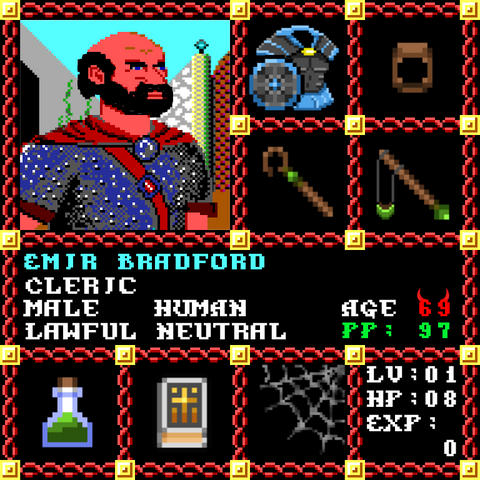 Emir Bradford is a Players Guild Genesis Series Adventurer #1701