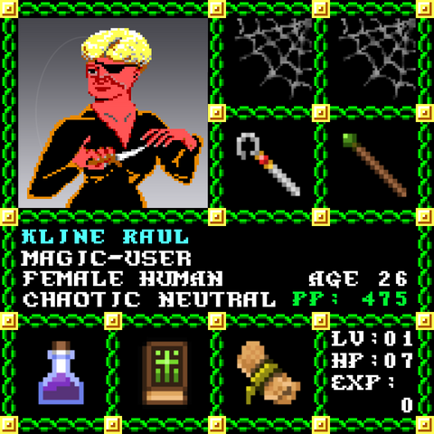 Kline Raul is a Players Guild Genesis Series Adventurer #1711