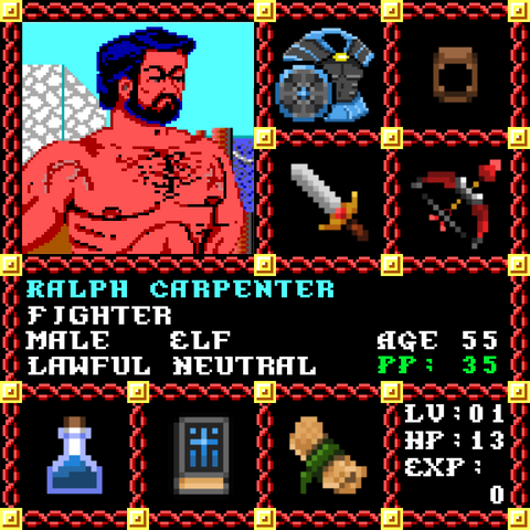 Ralph Carpenter is a Players Guild Genesis Series Adventurer #1712