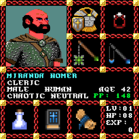 Miranda Homer is a Players Guild Genesis Series Adventurer #1713