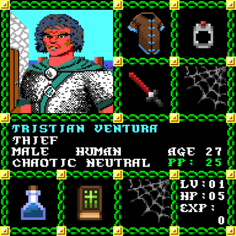 Tristian Ventura is a Players Guild Genesis Series Adventurer #1715