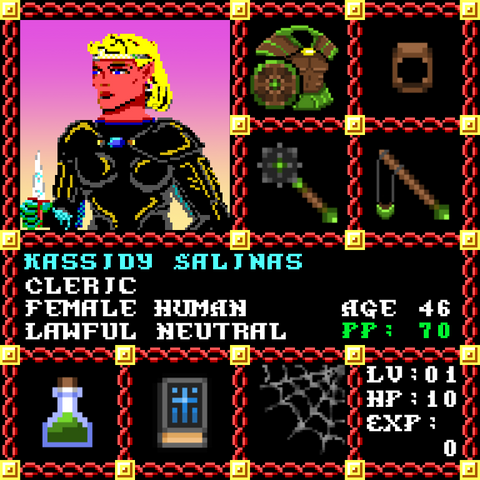 Kassidy Salinas is a Players Guild Genesis Series Adventurer #1716