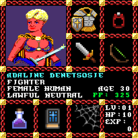 Adaline Denetsosie is a Players Guild Genesis Series Adventurer #1717