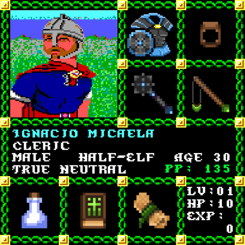 Ignacio Micaela is a Players Guild Genesis Series Adventurer #1718