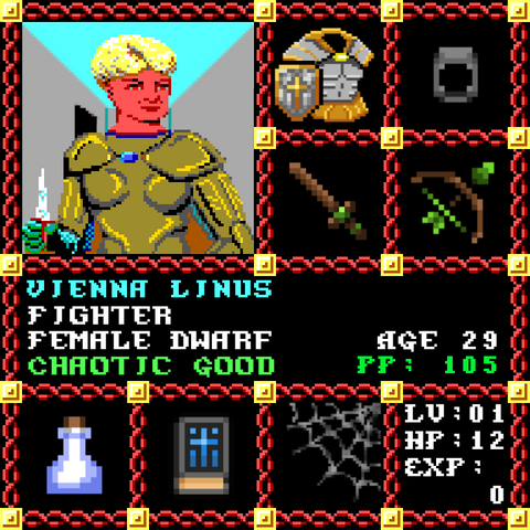 Vienna Linus is a Players Guild Genesis Series Adventurer #1719