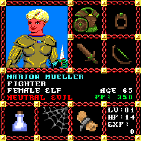 Marion Mueller is a Players Guild Genesis Series Adventurer #1724