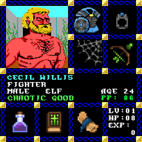 Cecil Willis is a Players Guild Genesis Series Adventurer #1729