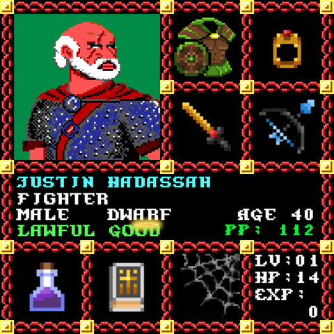 Justin Hadassah is a Players Guild Genesis Series Adventurer #1733