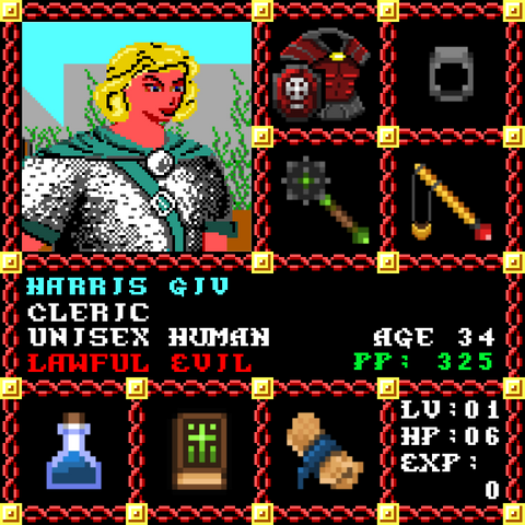 Harris Giv is a Players Guild Genesis Series Adventurer #1740