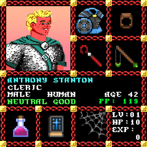 Anthony Stanton is a Players Guild Genesis Series Adventurer #1742