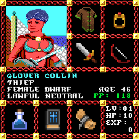 Glover Collin is a Players Guild Genesis Series Adventurer #1747