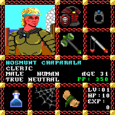 Hosmunt Chaparala is a Players Guild Genesis Series Adventurer #1754