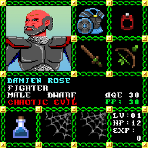 Damien Rose is a Players Guild Genesis Series Adventurer #1756