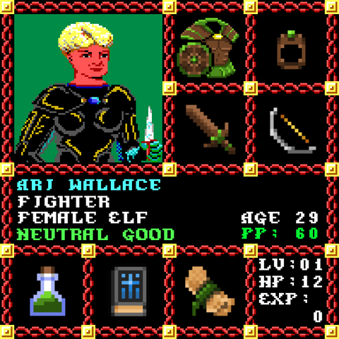 Ari Wallace is a Players Guild Genesis Series Adventurer #1761