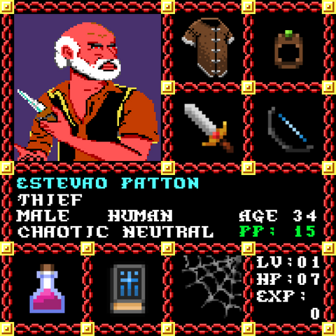 Estevao Patton is a Players Guild Genesis Series Adventurer #1764