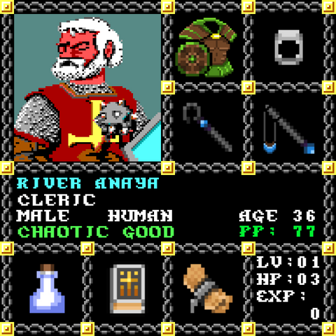 River Anaya is a Players Guild Genesis Series Adventurer #1771