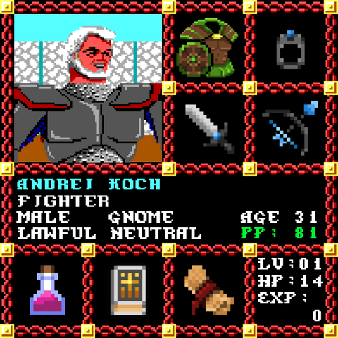 Andrei Koch is a Players Guild Genesis Series Adventurer #1782