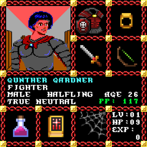 Gunther Gardner is a Players Guild Genesis Series Adventurer #1785