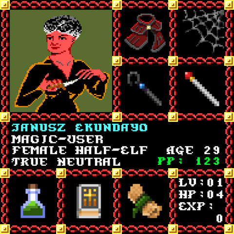 Janusz Ekundayo is a Players Guild Genesis Series Adventurer #1788