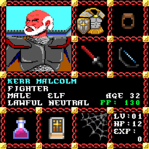 Kerr Malcolm is a Players Guild Genesis Series Adventurer #1804