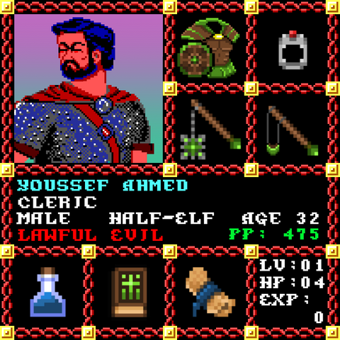 Youssef Ahmed is a Players Guild Genesis Series Adventurer #1807