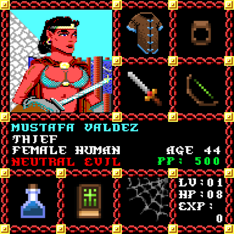 Mustafa Valdez is a Players Guild Genesis Series Adventurer #1809