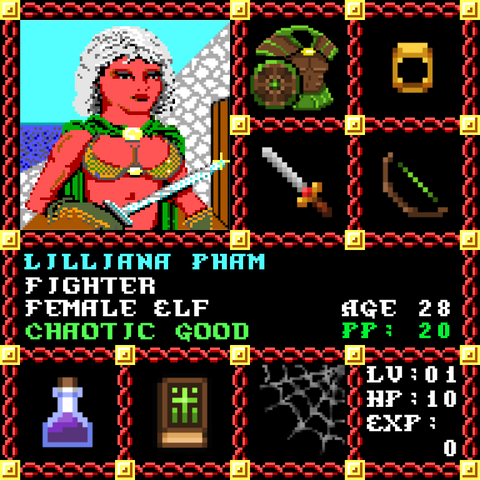 Lilliana Pham is a Players Guild Genesis Series Adventurer #1815