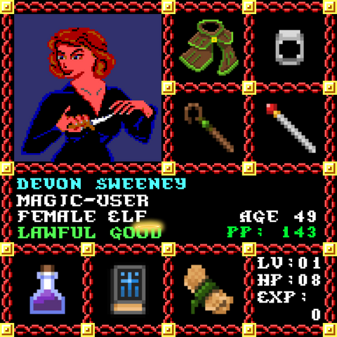 Devon Sweeney is a Players Guild Genesis Series Adventurer #1817