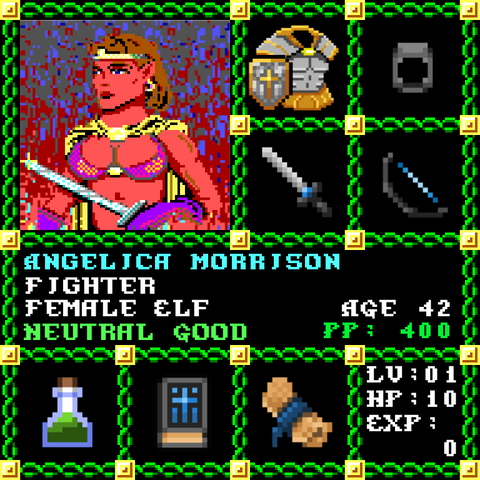 Angelica Morrison is a Players Guild Genesis Series Adventurer #1820