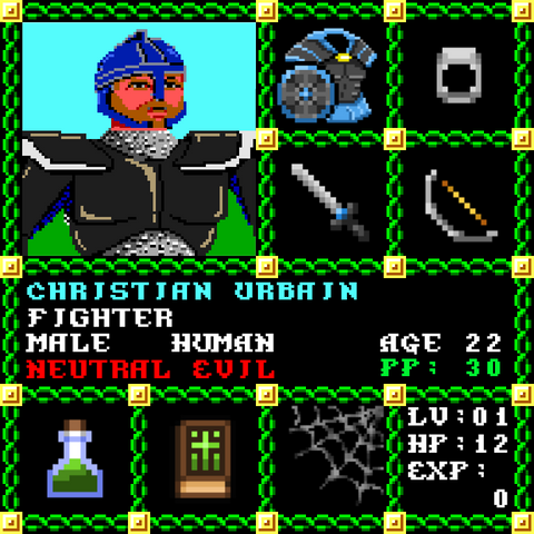 Christian Urbain is a Players Guild Genesis Series Adventurer #1826